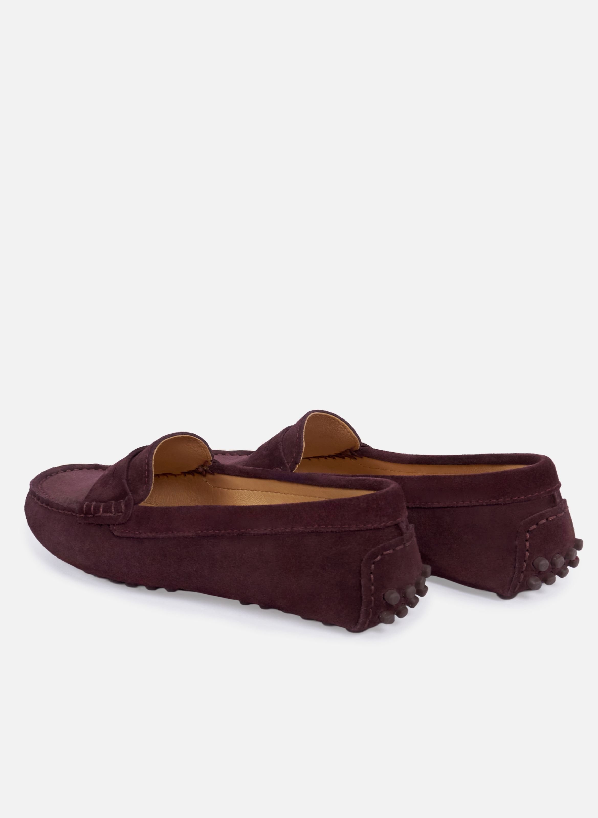 Suede loafers JULES & JENN Red