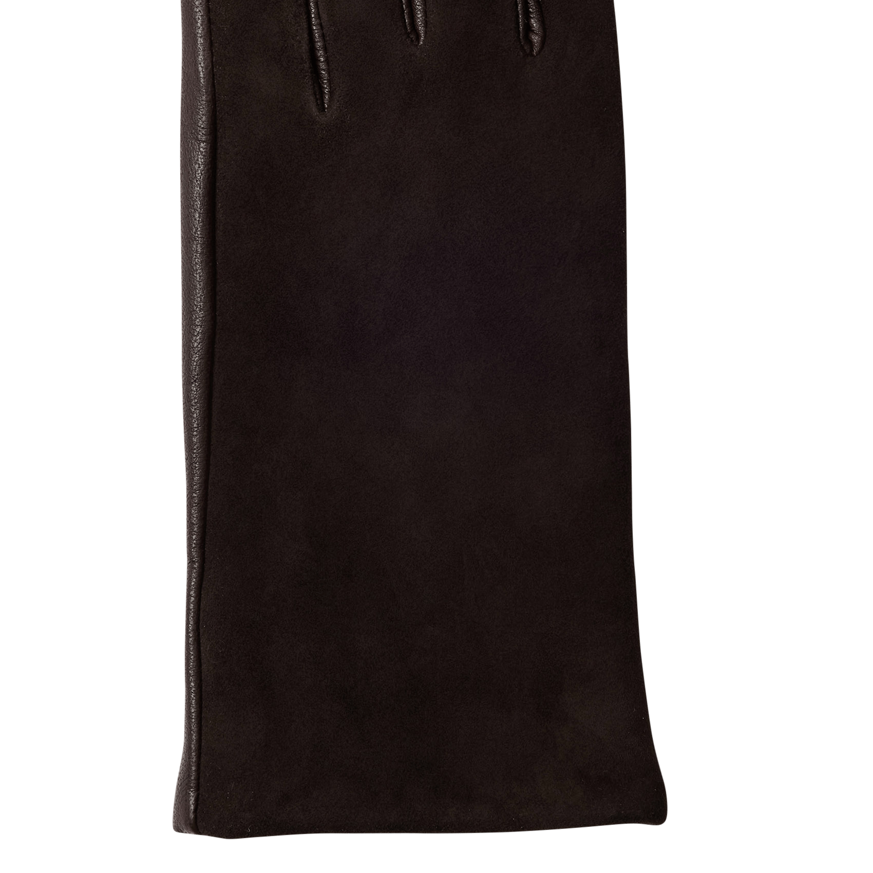 Gants en cuir SELECTED Marron