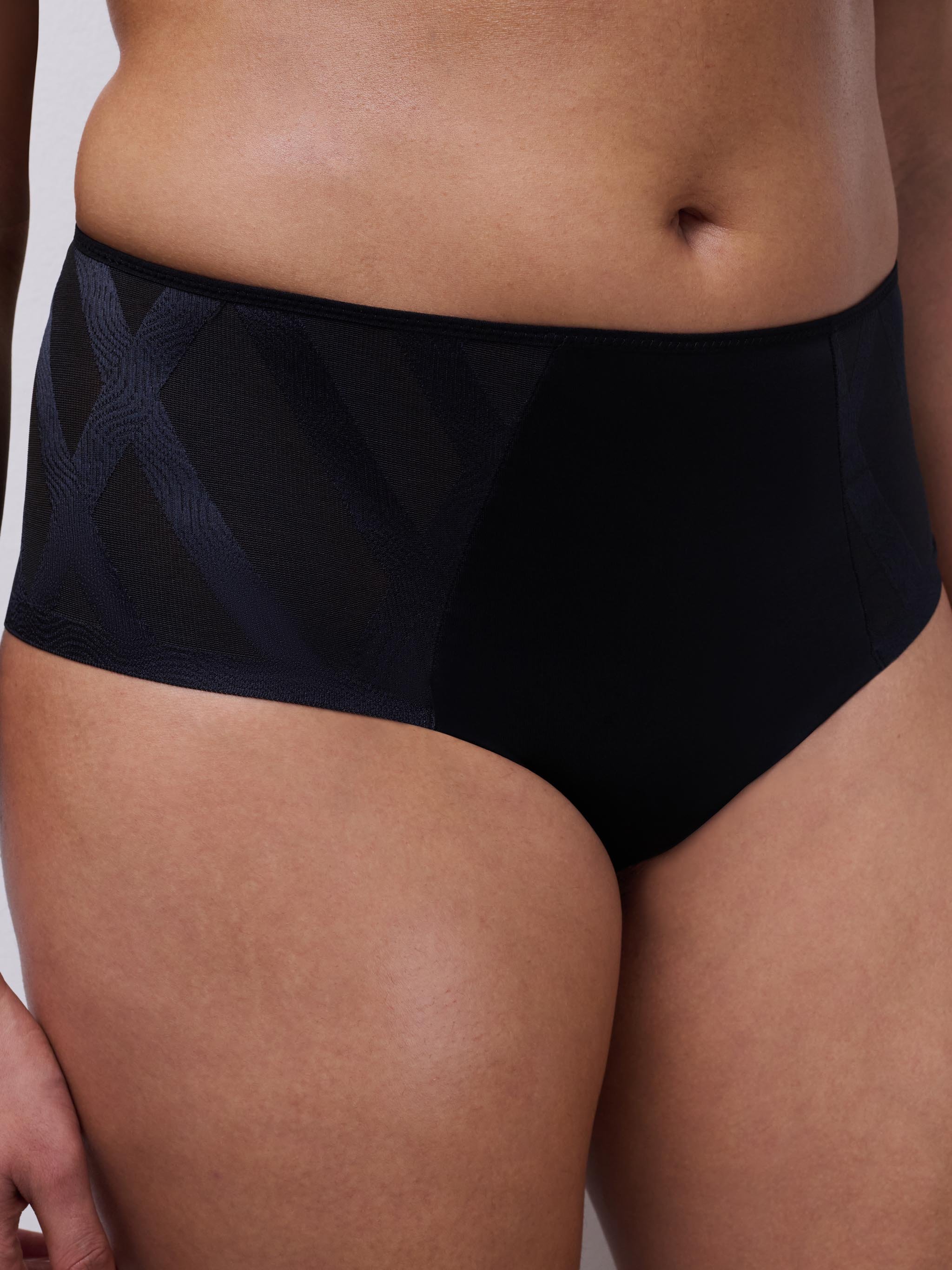High-waisted panties CHANTELLE Black
