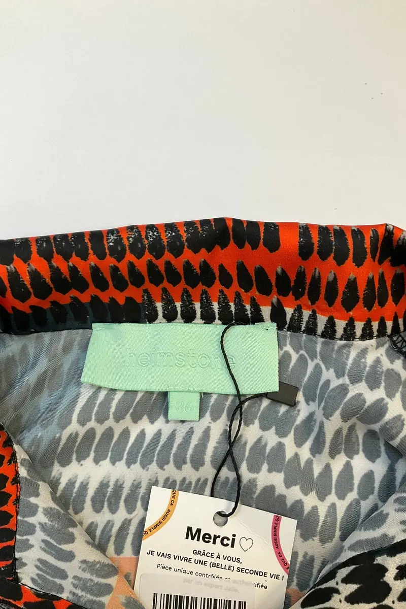 Dress HEIMSTONE - Seconde Main Orange