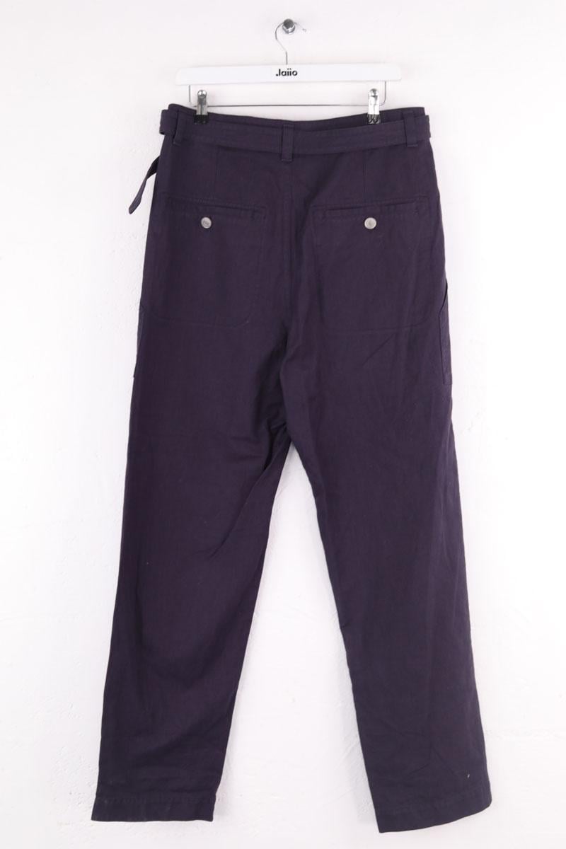 Straight-leg pants ISABEL MARANT - Seconde Main Purple
