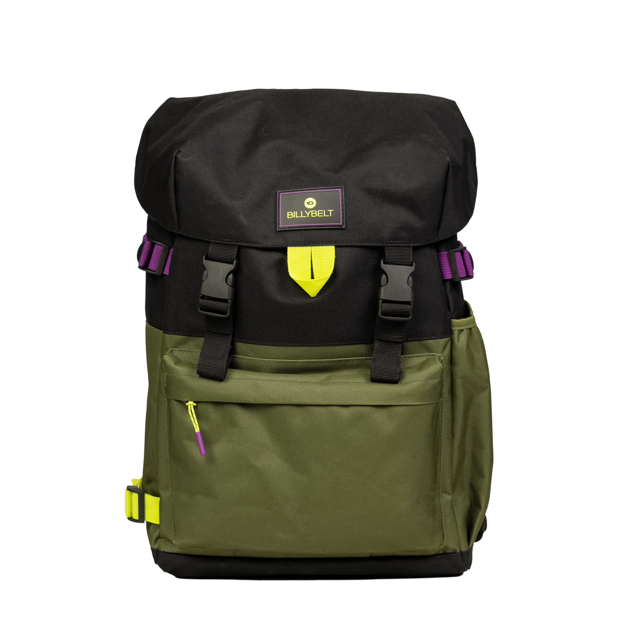 Recycled polyester backpack KhakiBILLYBELT