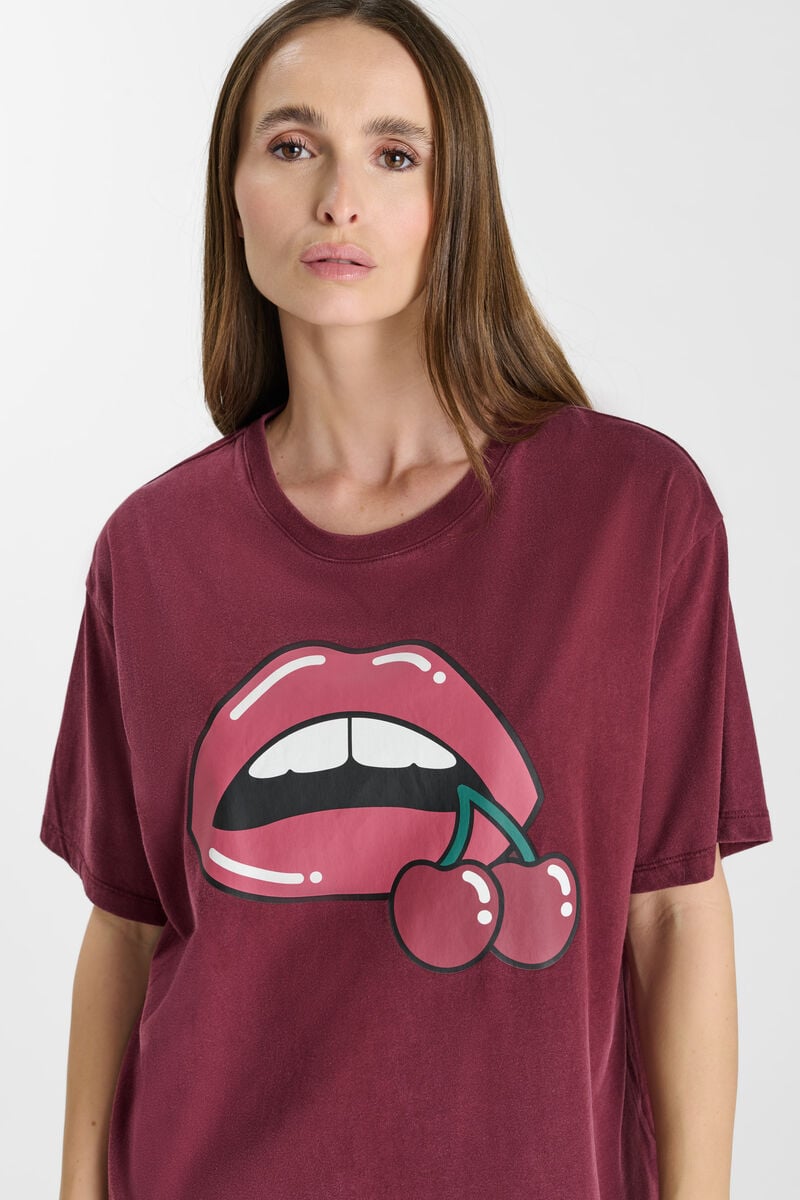 KALYA T-shirt LE TEMPS DES CERISES Red