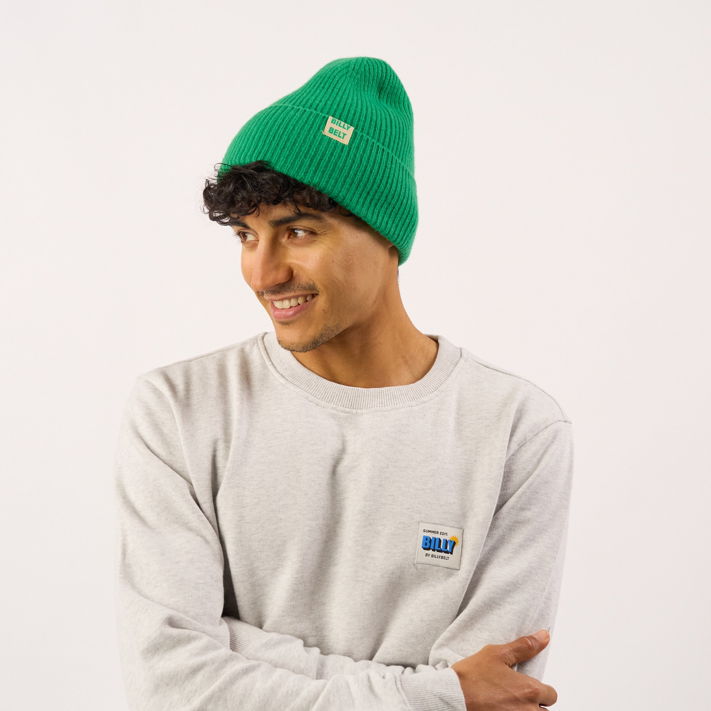 Wool hat BILLYBELT Green