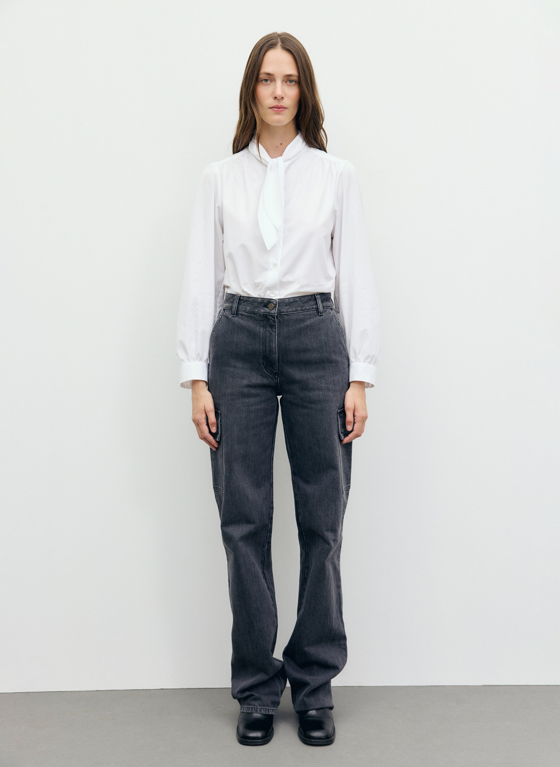 Straight Cut Jeans aus Baumwoll-Mix GERARD DAREL Grau