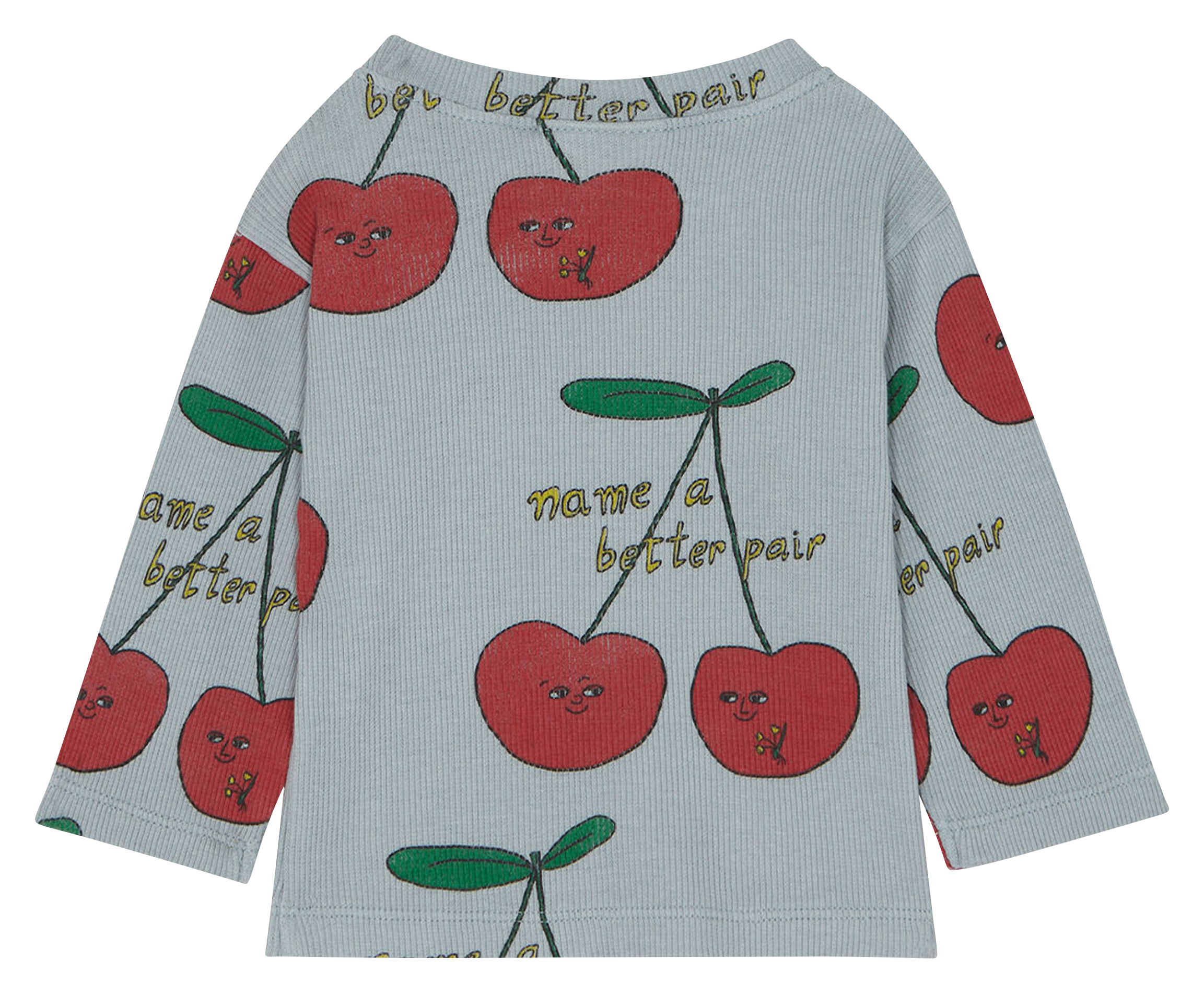 Tee-shirt col rond imprimé en coton bio THE CAMPAMENTO Bleu