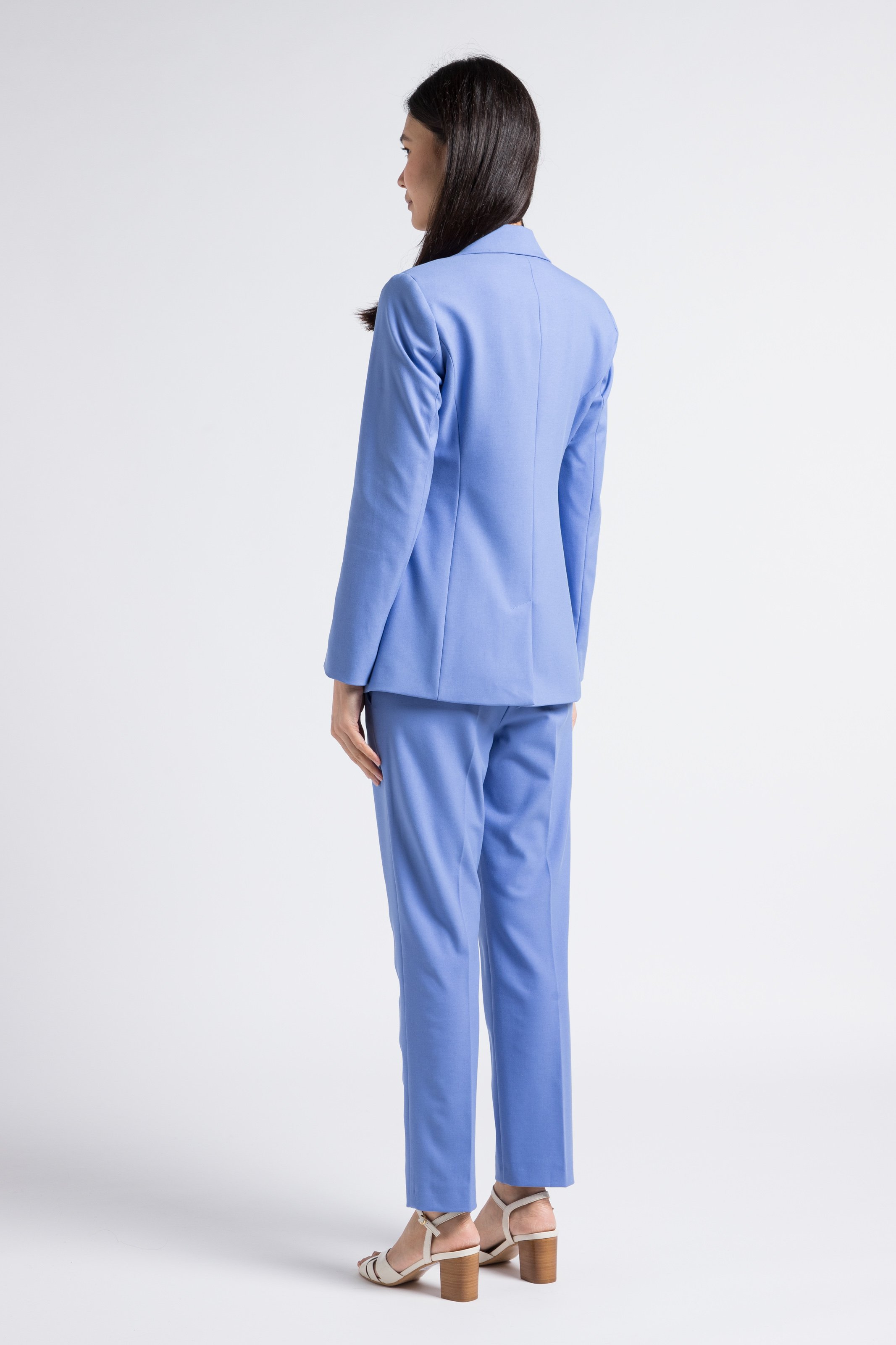 Straight-leg pants MAX&amp;Co. Blue