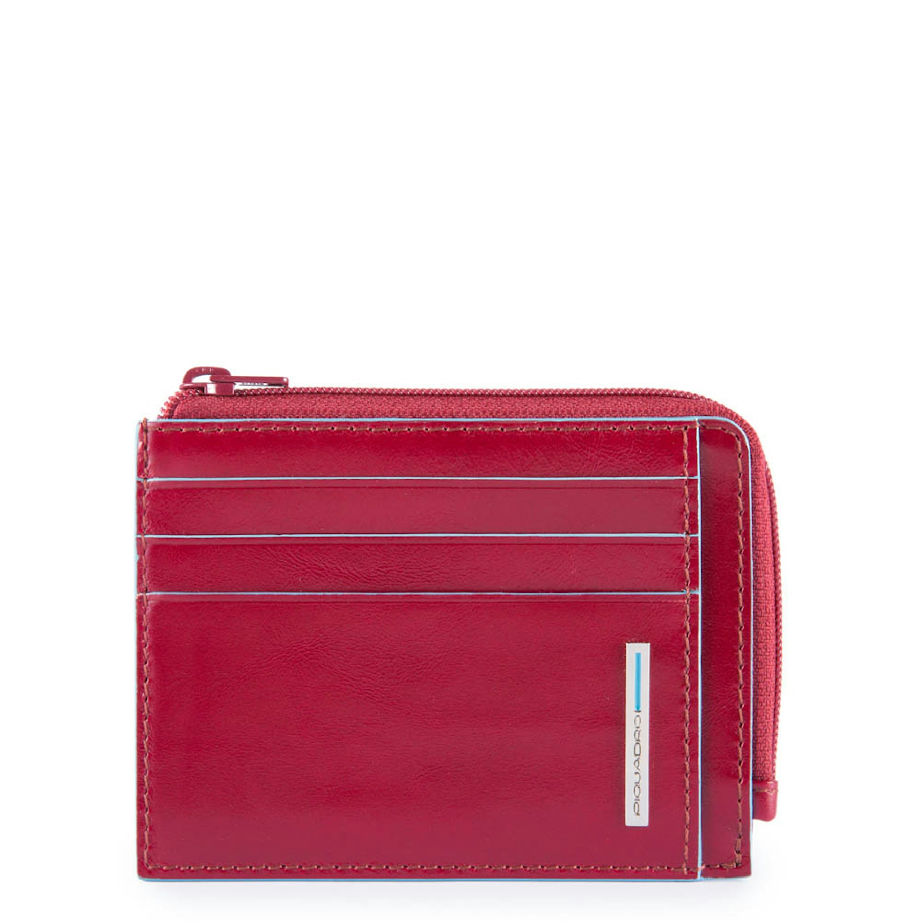 Zipped purse PIQUADRO Red
