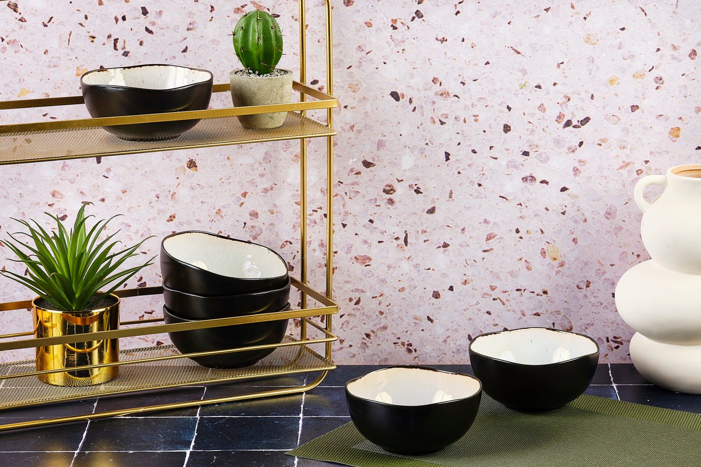 Iris bowl ø12cm - 6 pieces - ivory white BJORN White