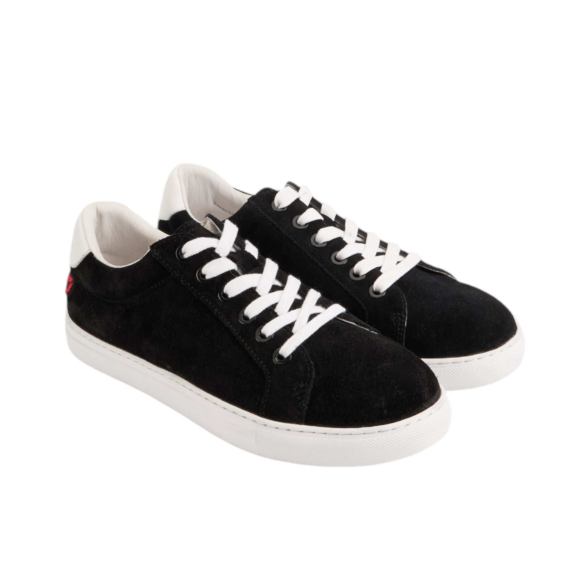 Jimmy leather sneakers BONS BAISERS PARIS Black