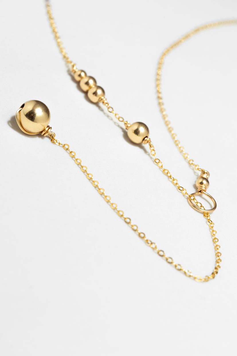 Adjustable Maia Necklace - Gold YAY Golden
