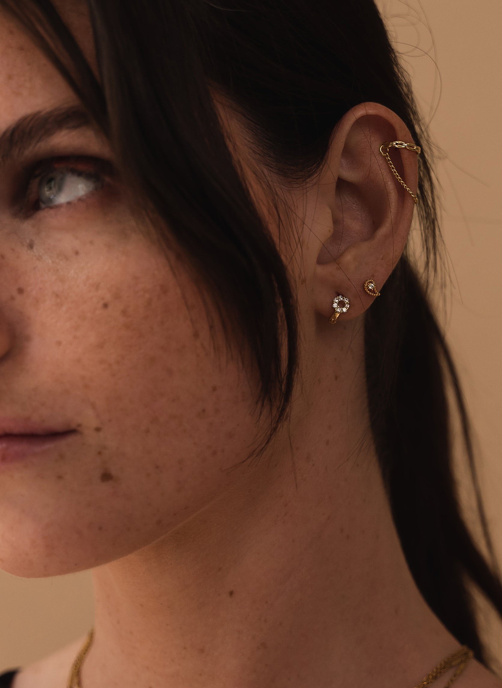 Circle piercing AEC Paris Golden