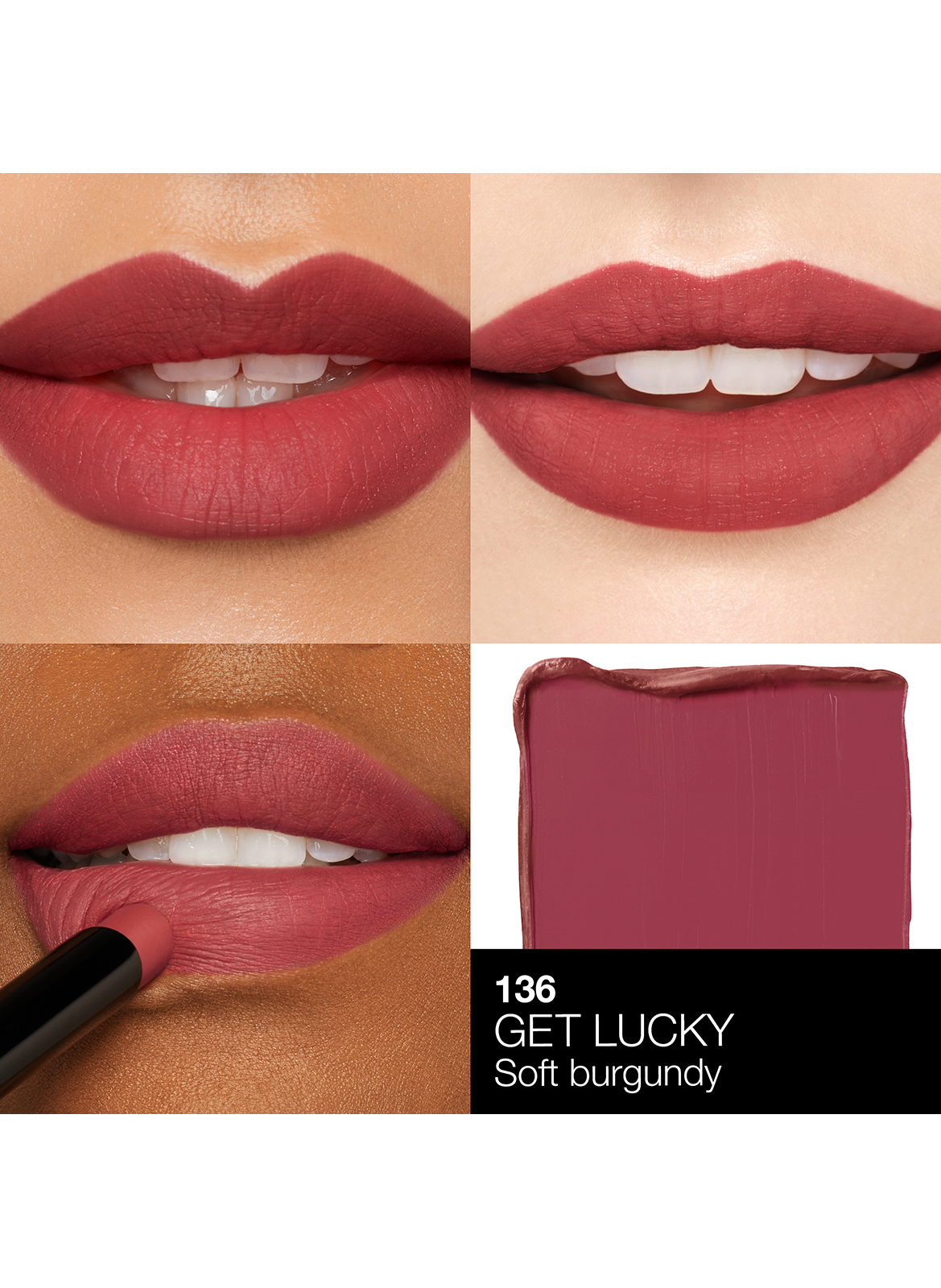 Powermatte High Intensity Lipstick - Rouge à lèvres NARS Get lucky