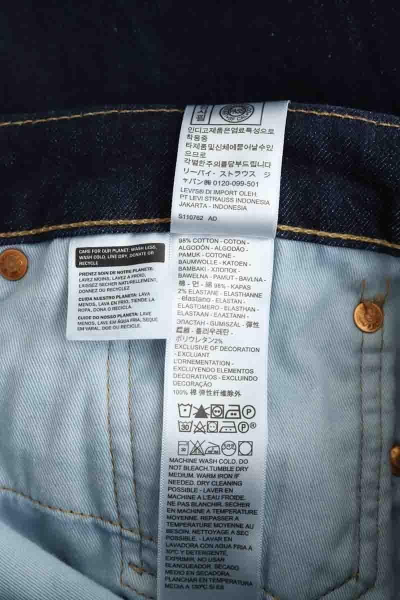 Cotton jeans LEVI'S - Seconde main Blue