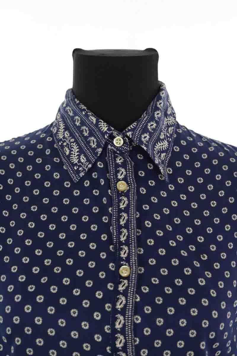 Cotton blouse ISABEL MARANT ÉTOILE - SECONDE MAIN Blue