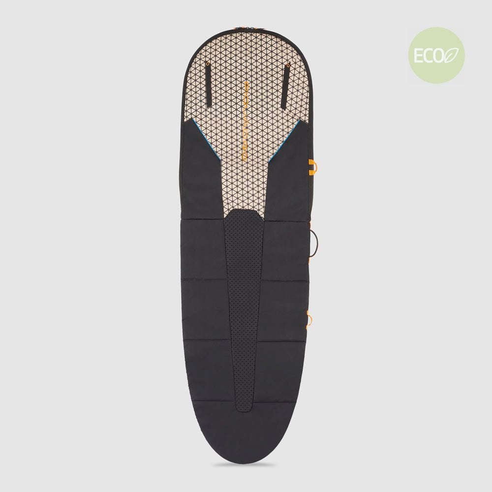 Expandable bag for surfboard made from 40% recycled material. PIQUADRO Beige