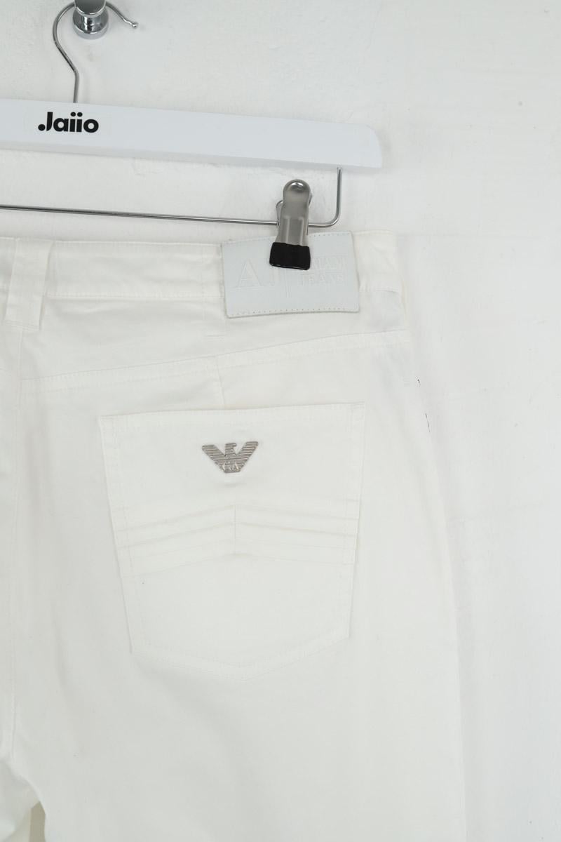 Cotton skinny jeans ARMANI - SECONDE MAIN White