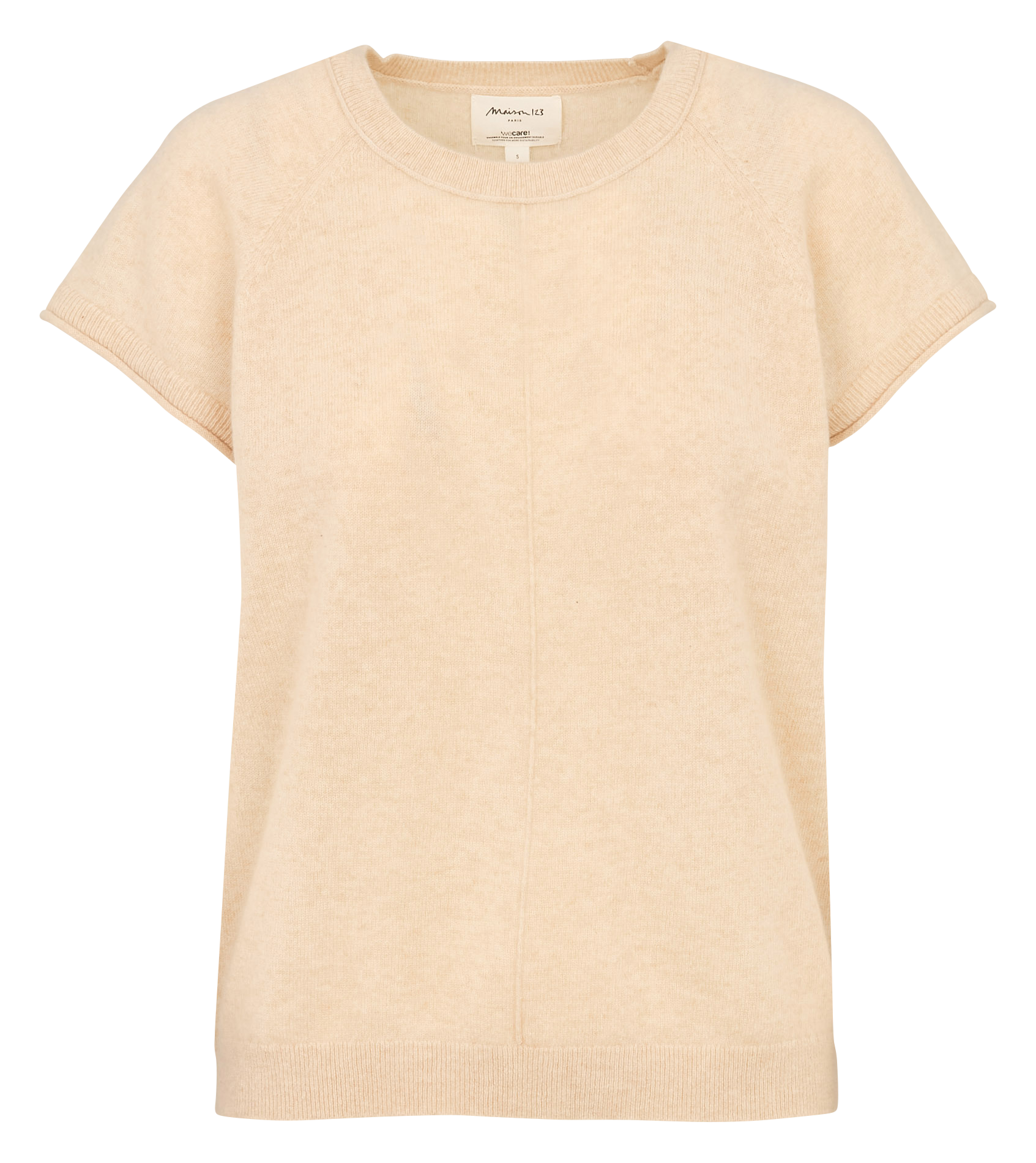 Pull oversize en cachemire MAISON 123 Blanc