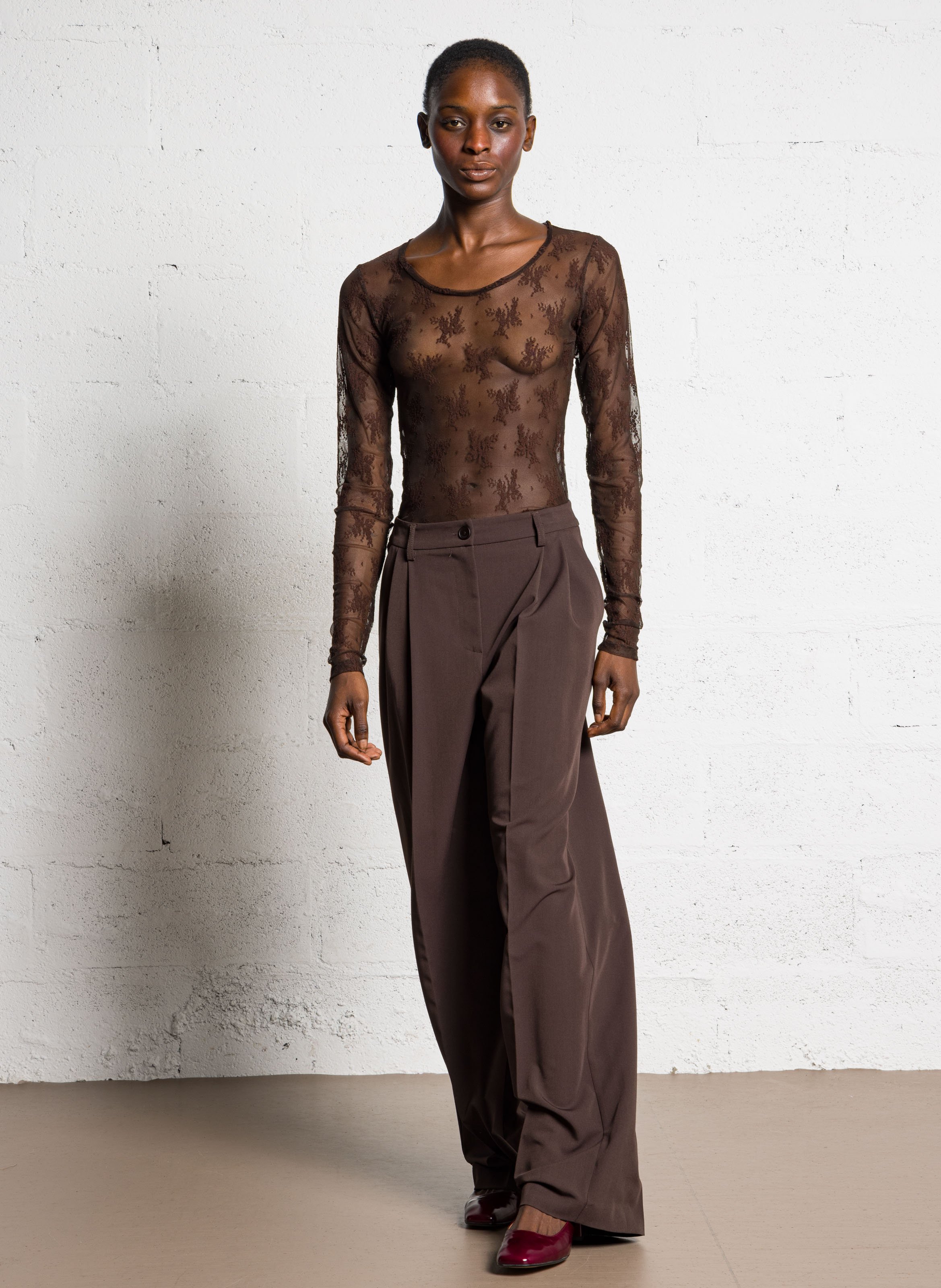 Babies en cuir MELLOW YELLOW Rouge