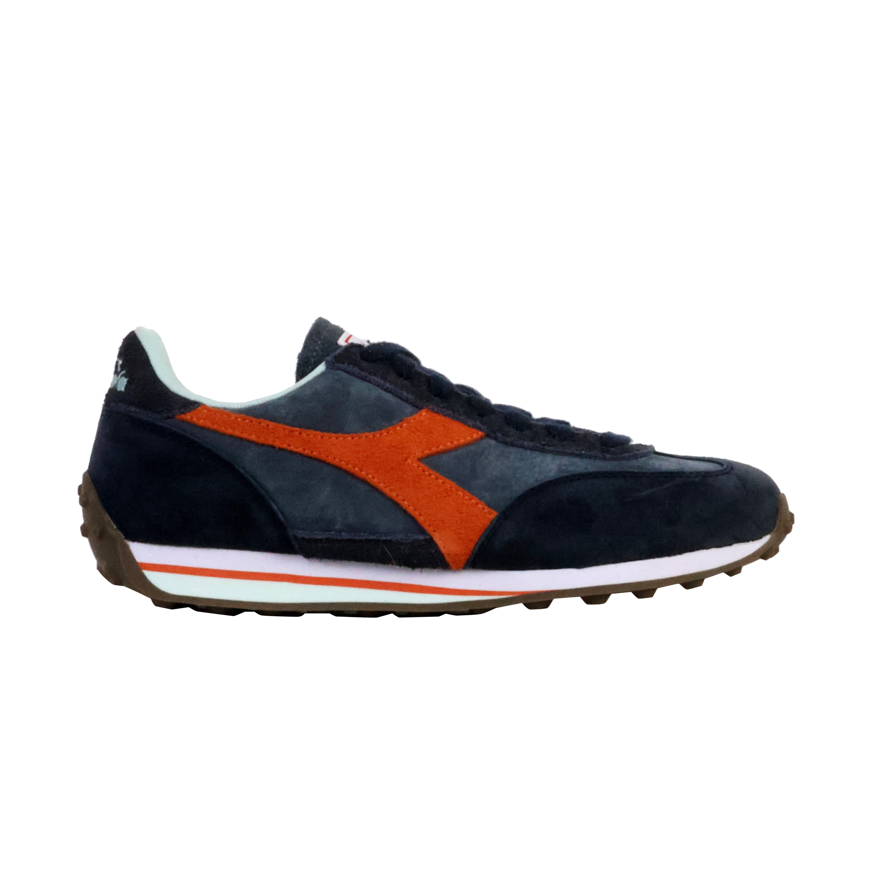 Leather rally sneakers DIADORA Blue