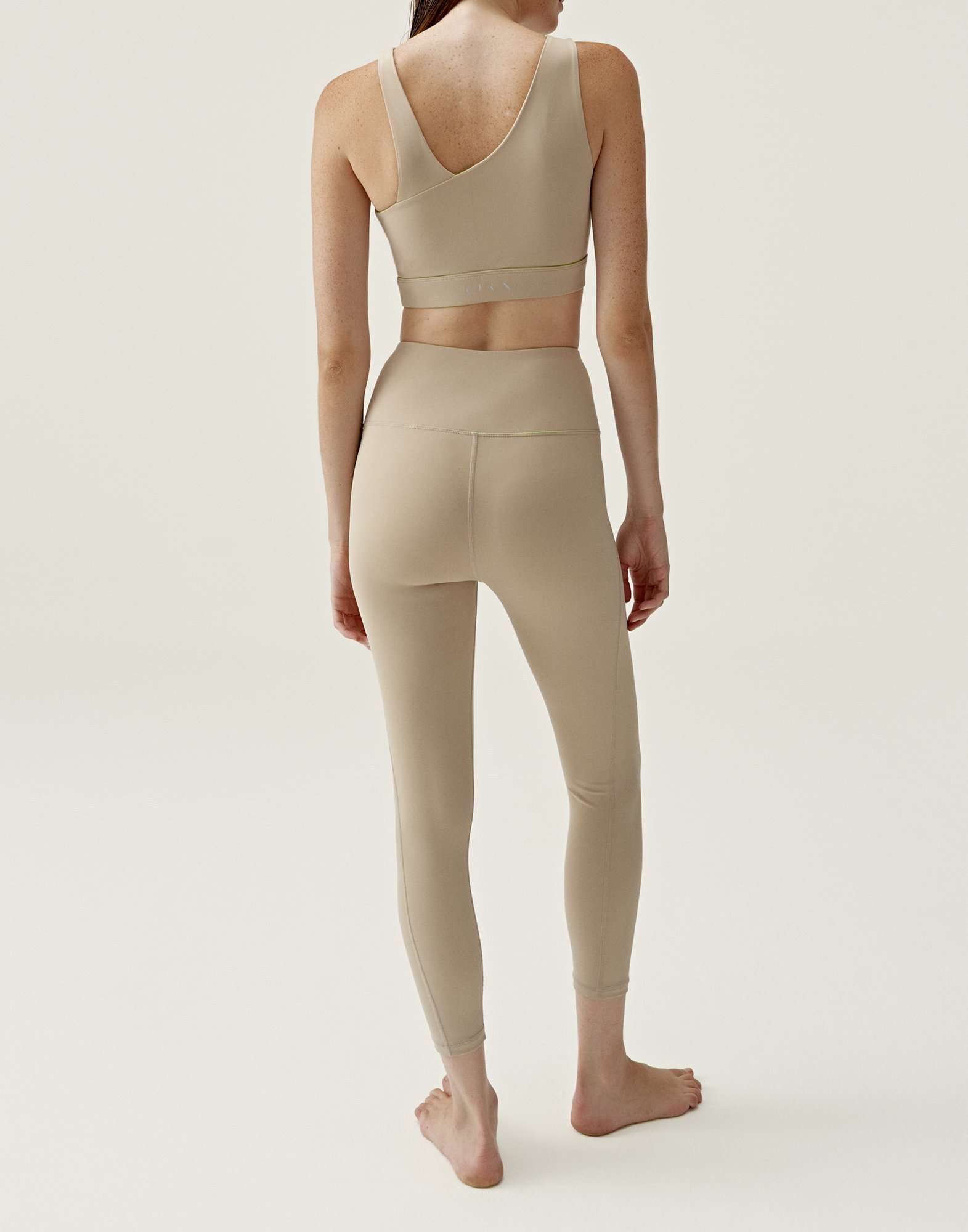 Performance long sports leggings BORN LIVING YOGA Beige