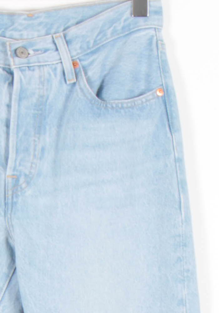 Cropped slim jeans with studs LEVI'S - Seconde main Blue