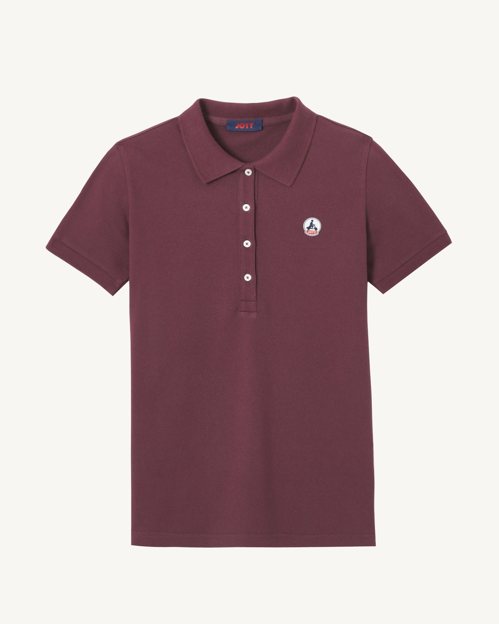 Organic cotton polo JOTT Pink