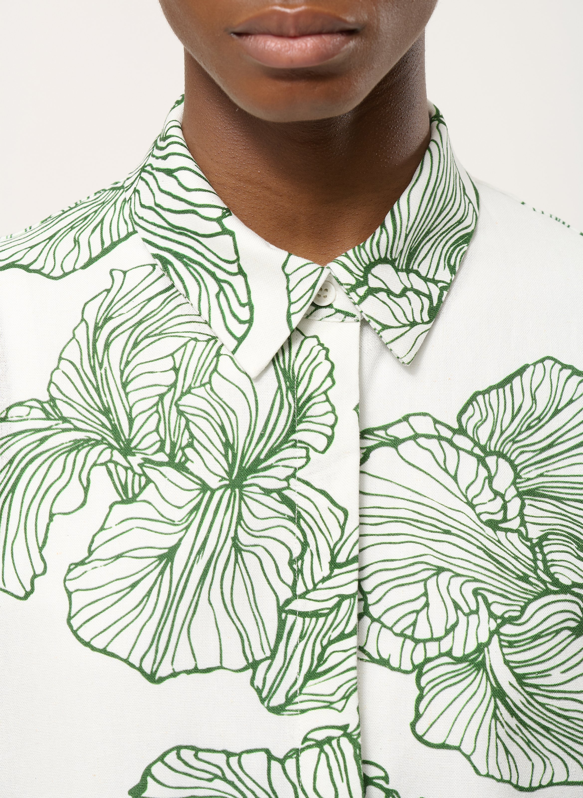 Chemise à imprimé floral col classique  HUMILITY Multicolore