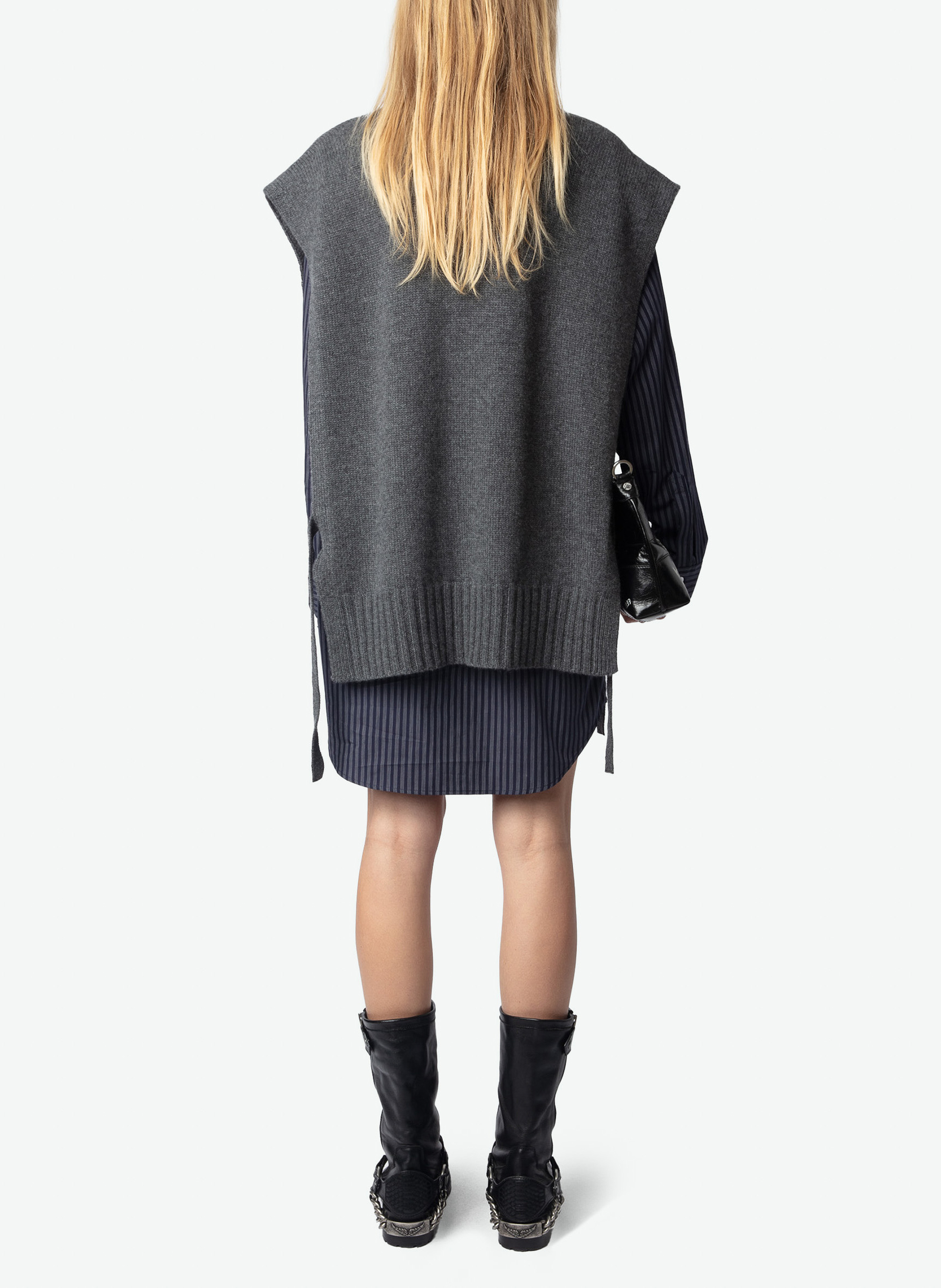 Oversized cashmere sweater ZADIG&VOLTAIRE Grey
