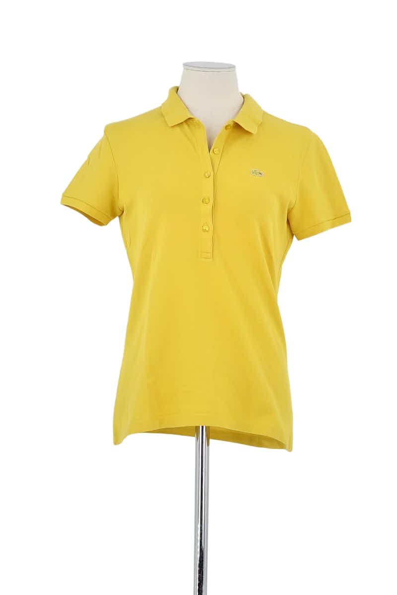 Polo shirt LACOSTE - SECONDE MAIN Yellow