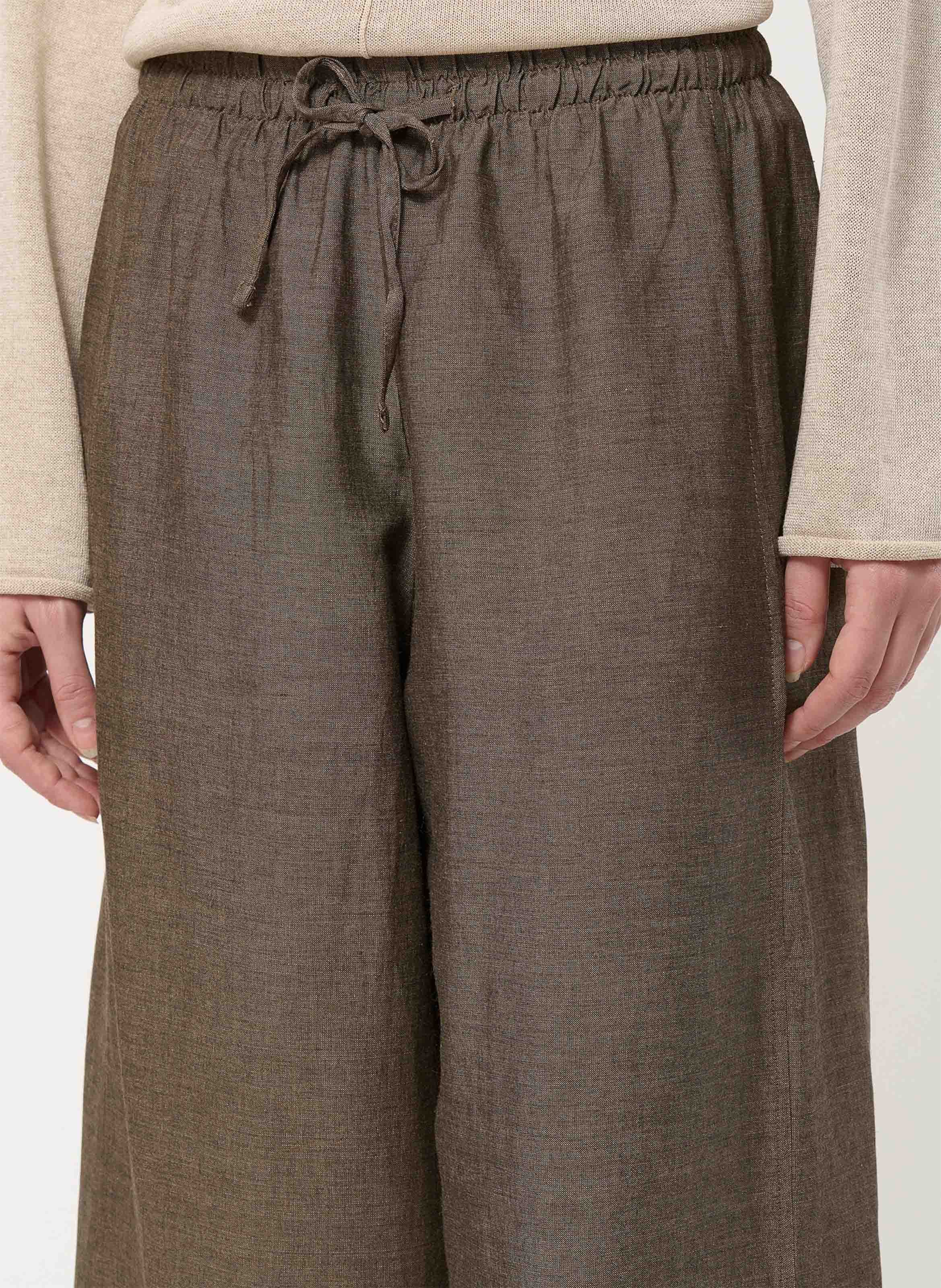 Wide trousers HUMILITY Brown