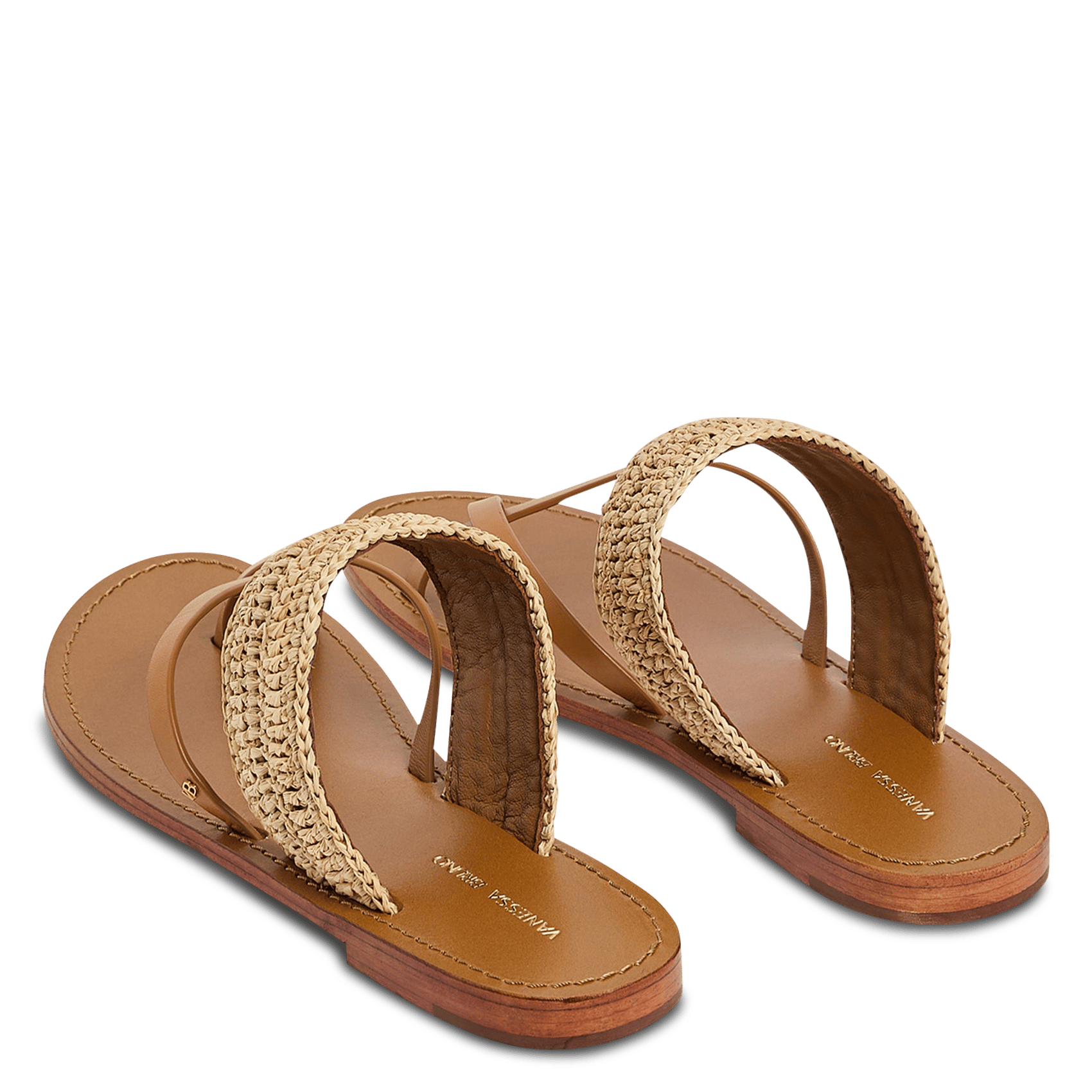 Leren sandalen VANESSA BRUNO Beige