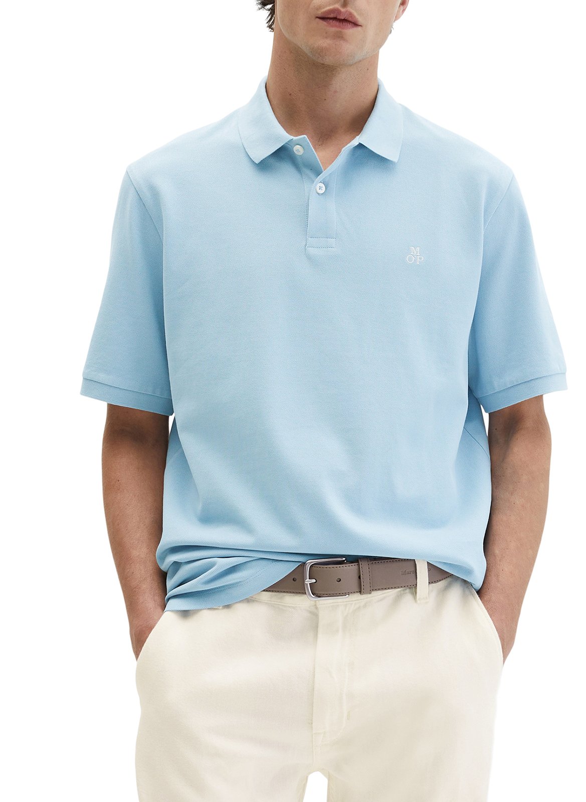 Rechte katoenen polo MARC O'POLO