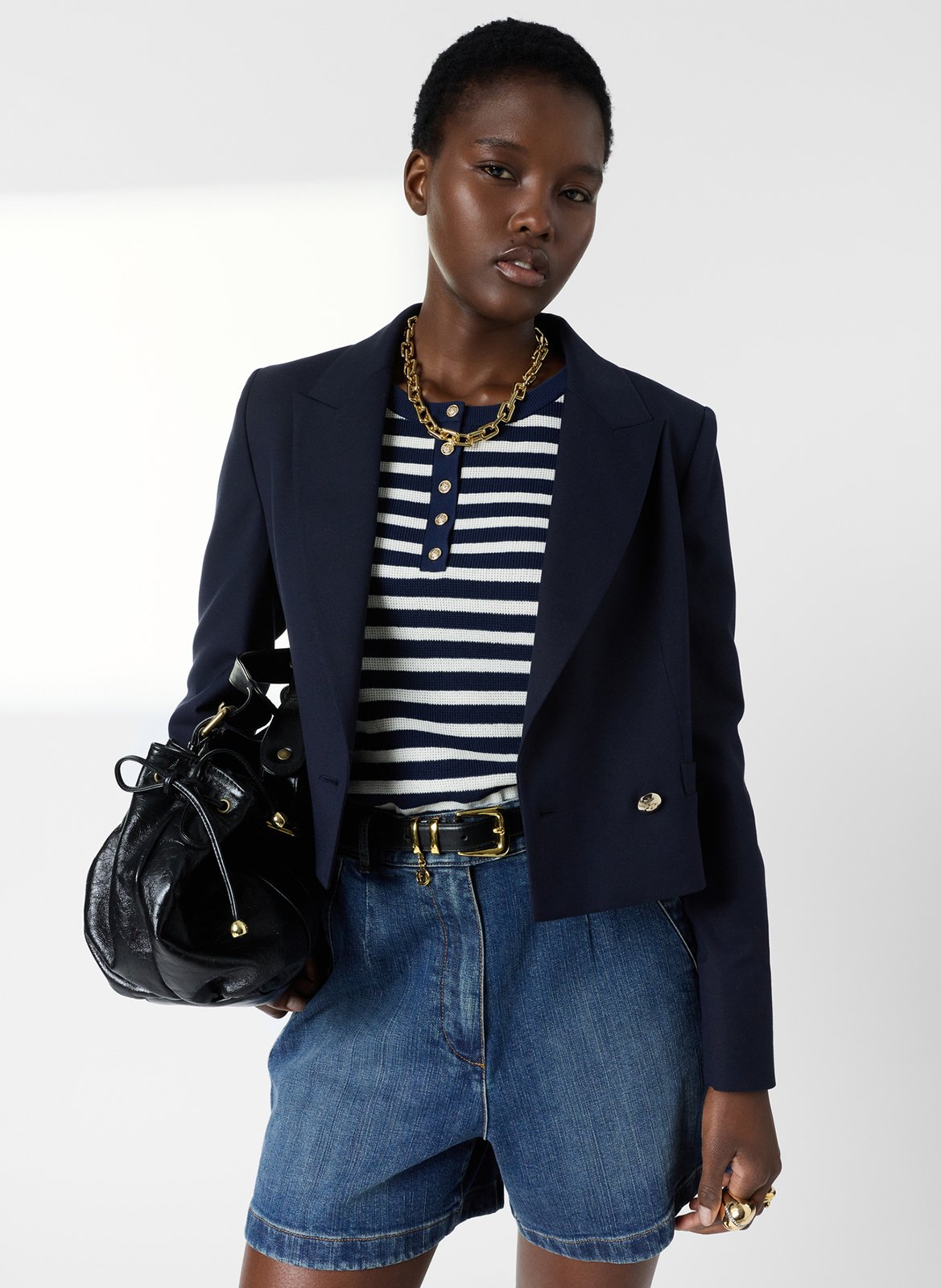 Alesdes - Jeansshorts aus Stretchbaumwolle GERARD DAREL Blau