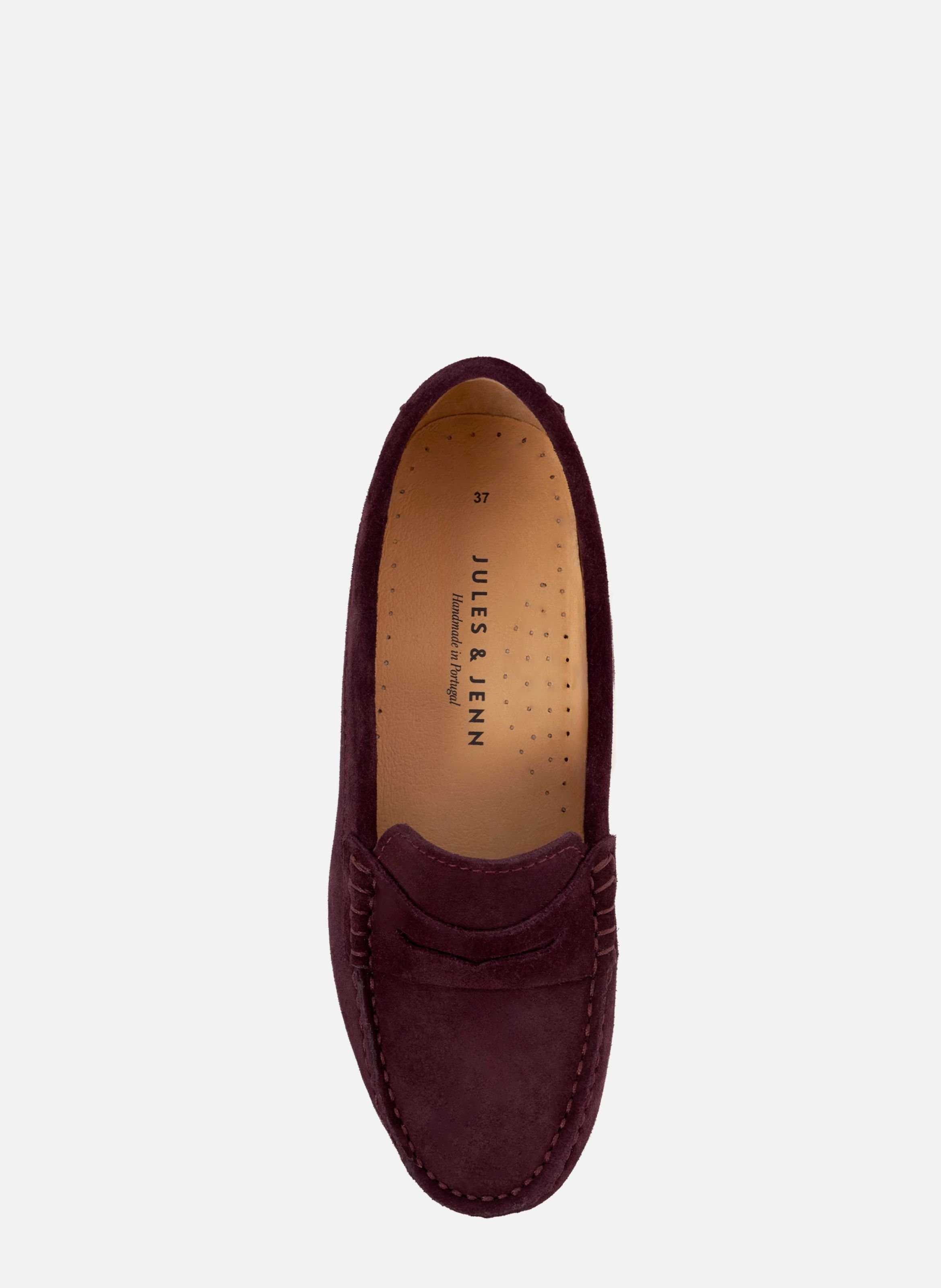 Suede loafers JULES & JENN Red