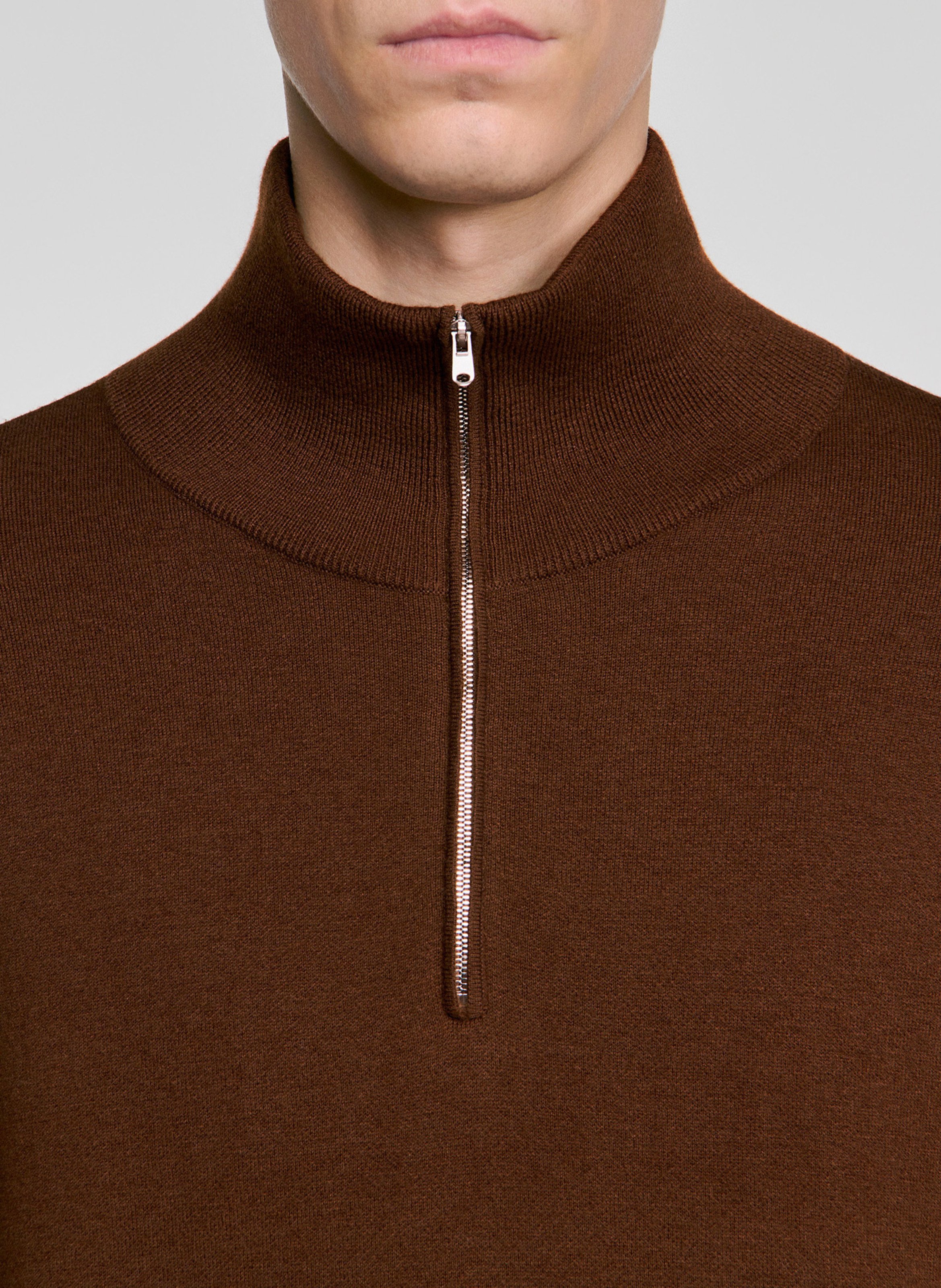 Schipperstrui van wolmix | Beige SANDRO Heren