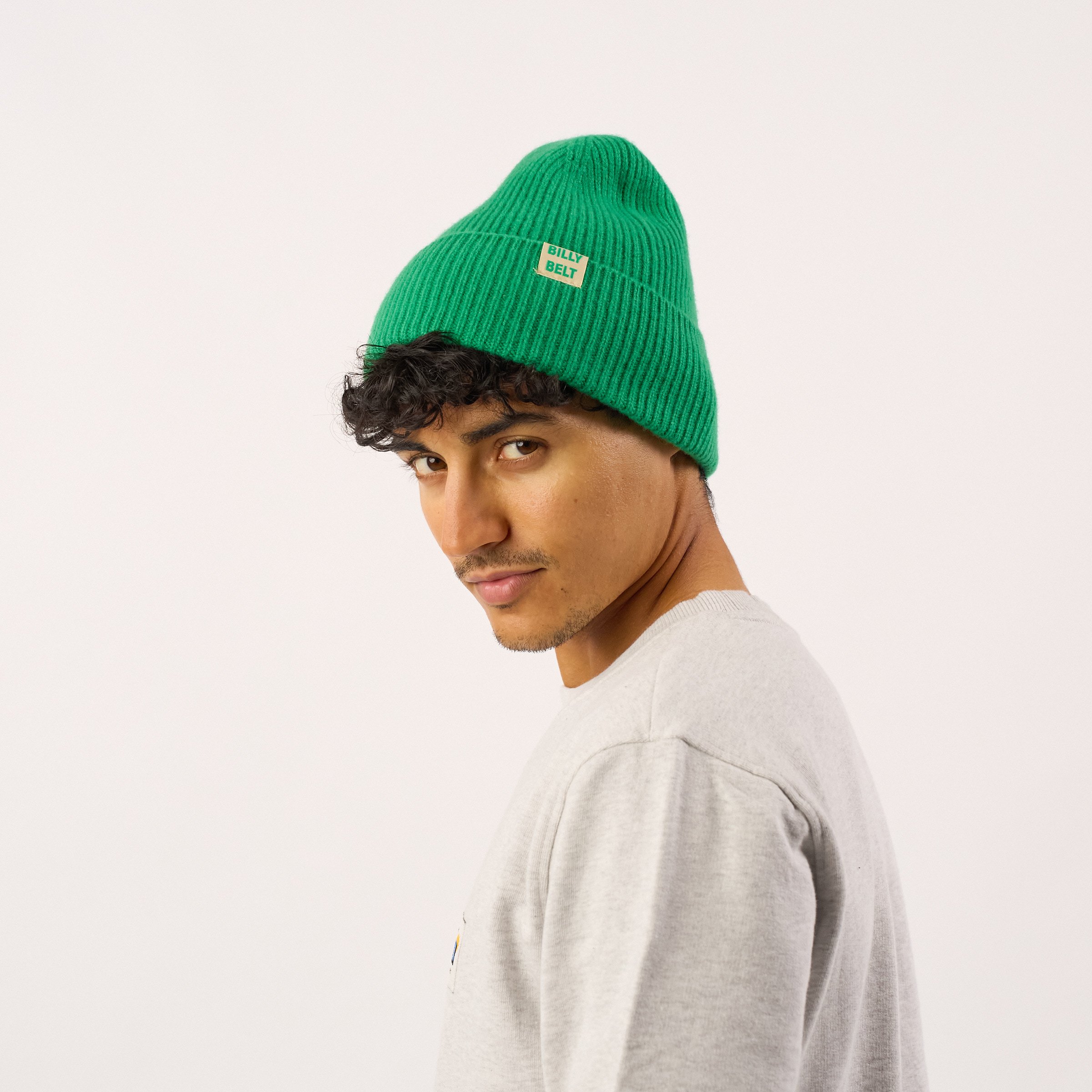 Wool hat BILLYBELT Green