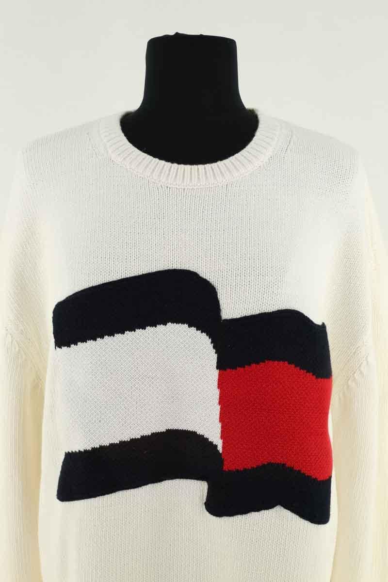 Sweater TOMMY HILFIGER - SECONDE MAIN White