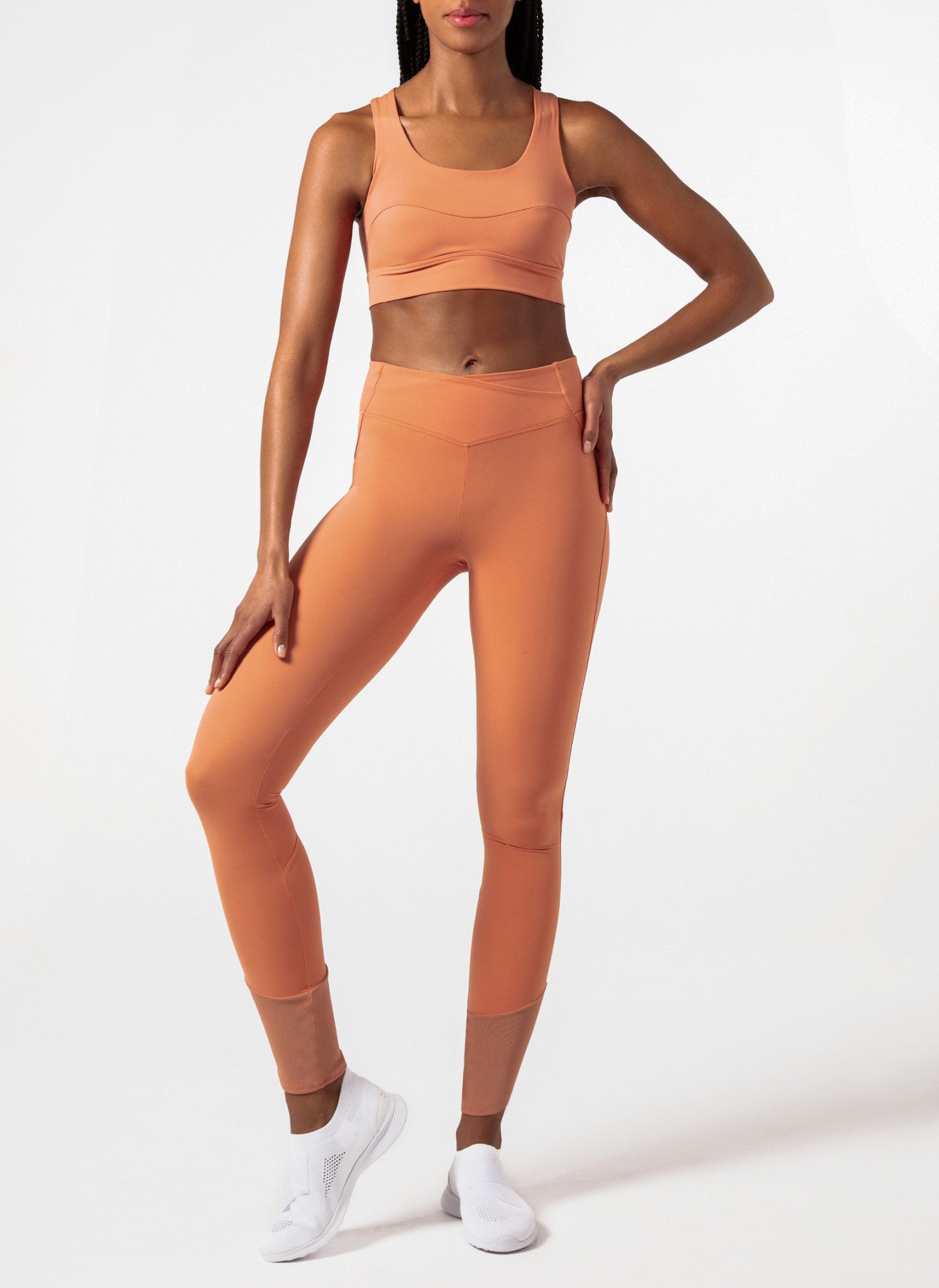 Sport-Bustier mit Rundhalsausschnitt REPETTO Orange