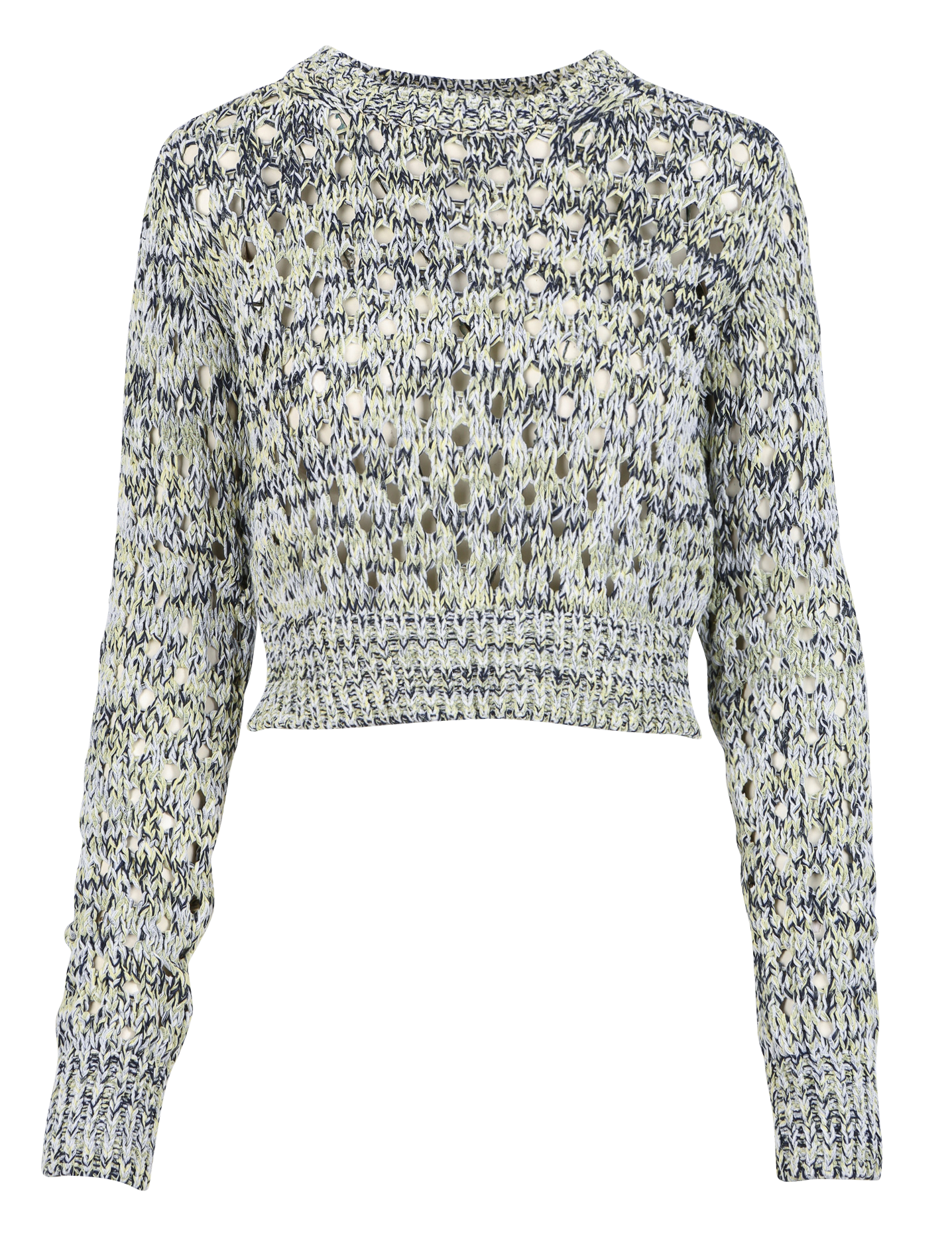 Chunky openwork knit sweater MAX&Co. Blue