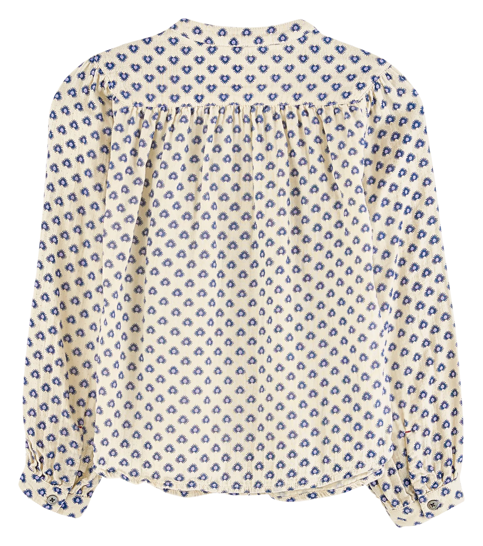 Blouse imprimée en coton BELLEROSE Gris