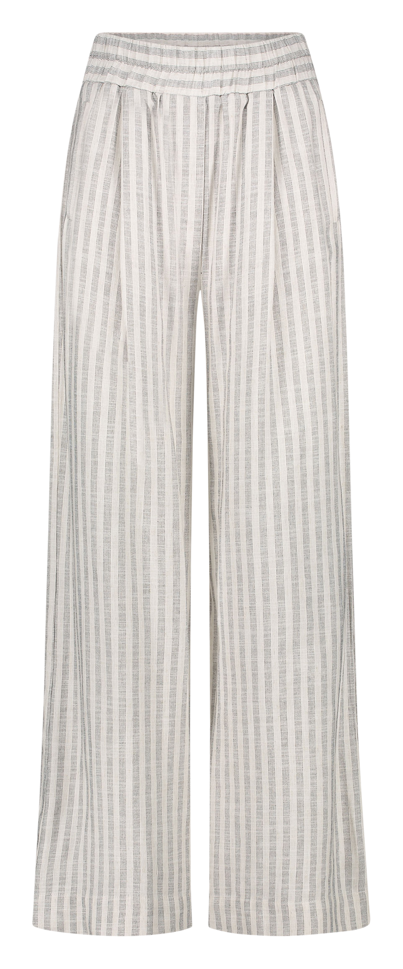 Striped wide-leg pants BY BAR Beige