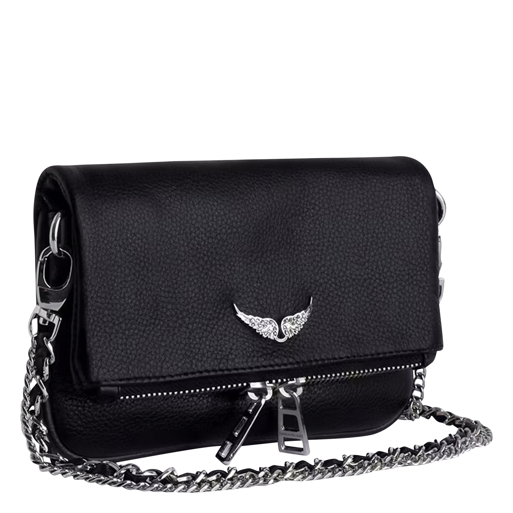 Leren crossbodytas  ZADIG&VOLTAIRE Zwart