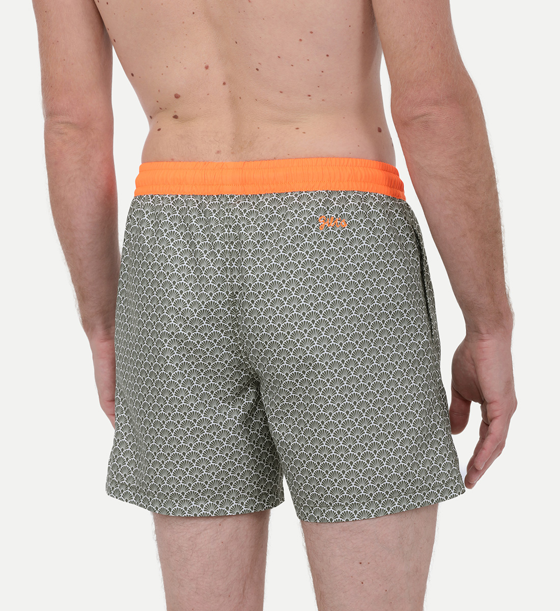 Swim shorts - khaki nagoya GILI'S Khaki