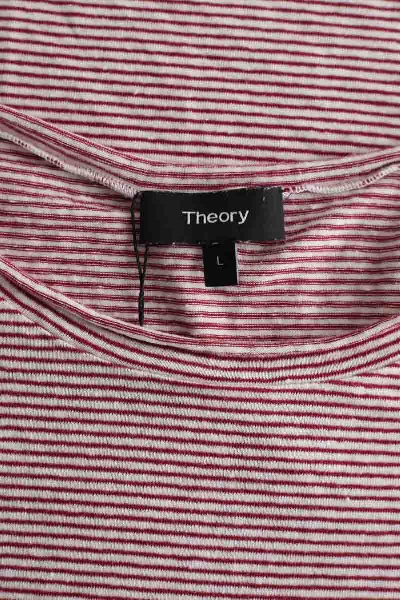 Linen knitwear THEORY - Seconde Main Red