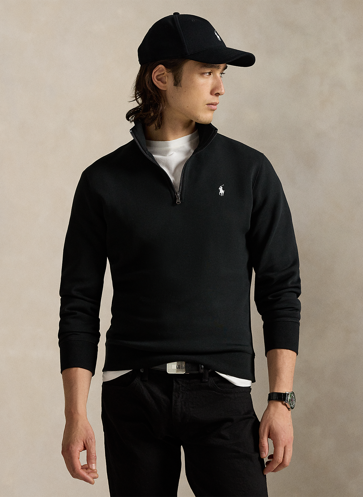 Sweater met opstaande kraag - katoenblend POLO RALPH LAUREN