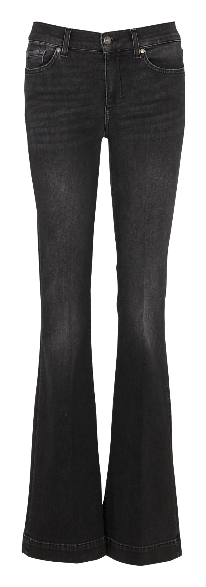 Charlotte - Flared Jeans aus Baumwolle LIU JO Schwarz