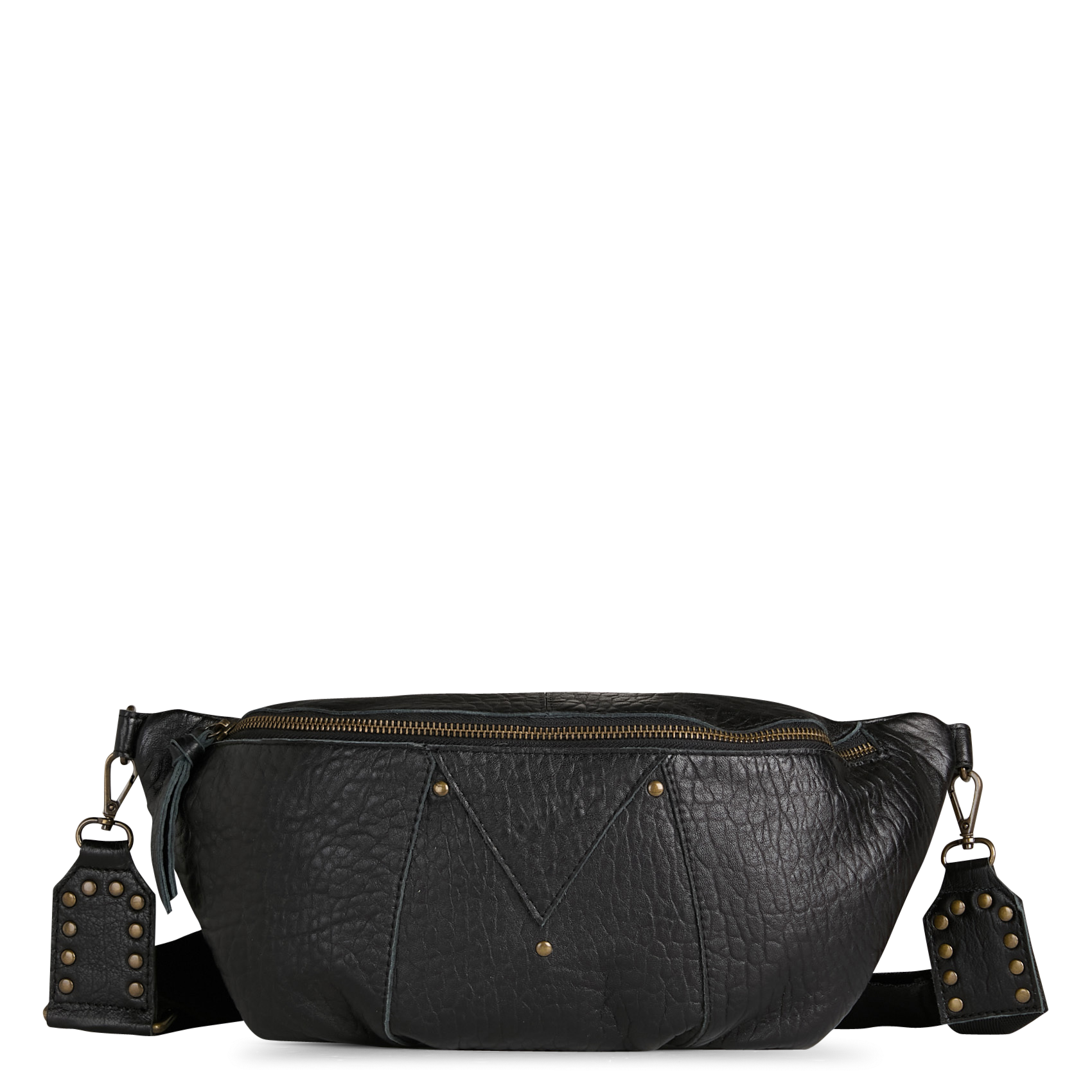 Leather waist bag PIECES