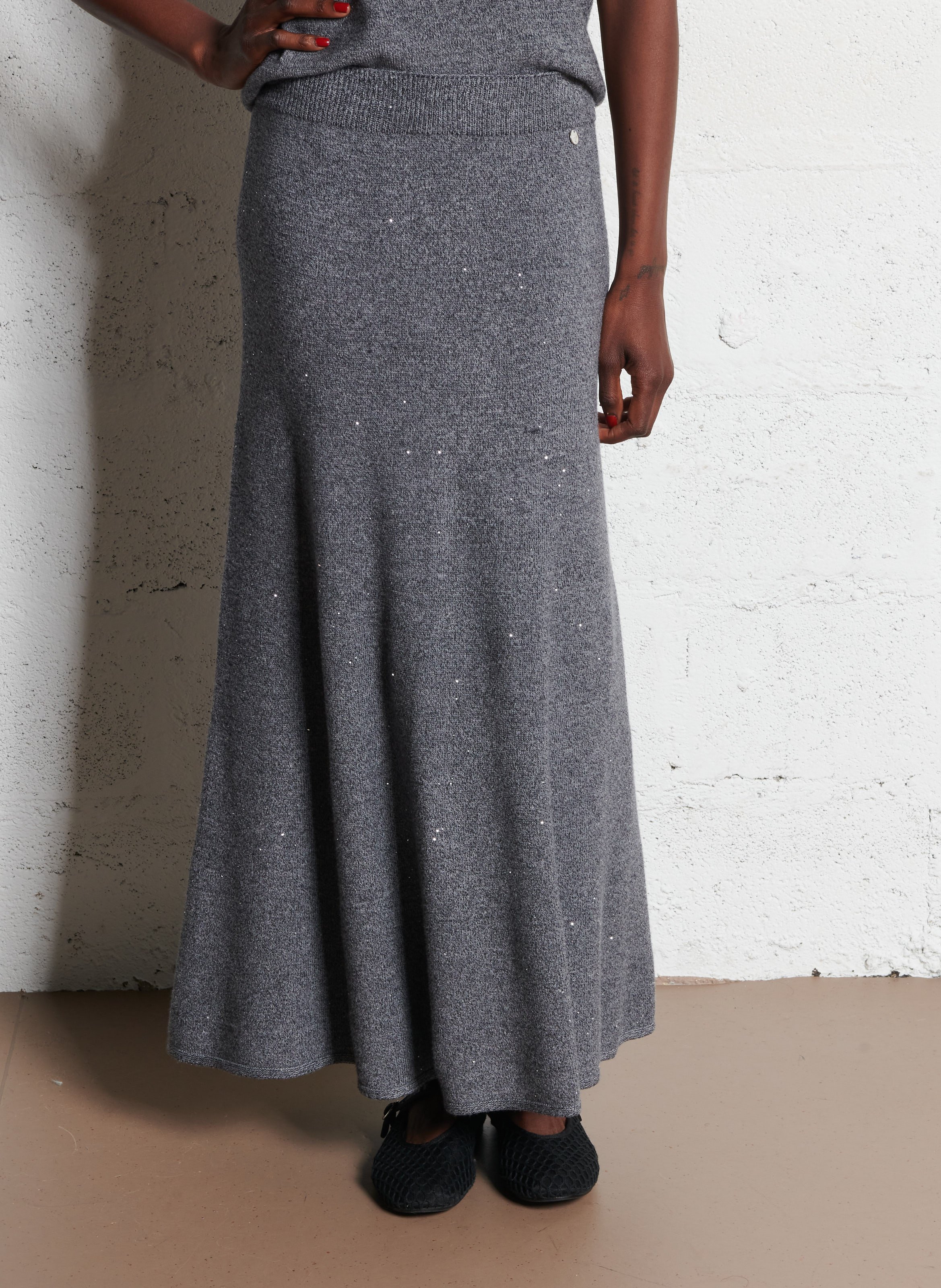 Ausgestellter Maxirock LIU JO