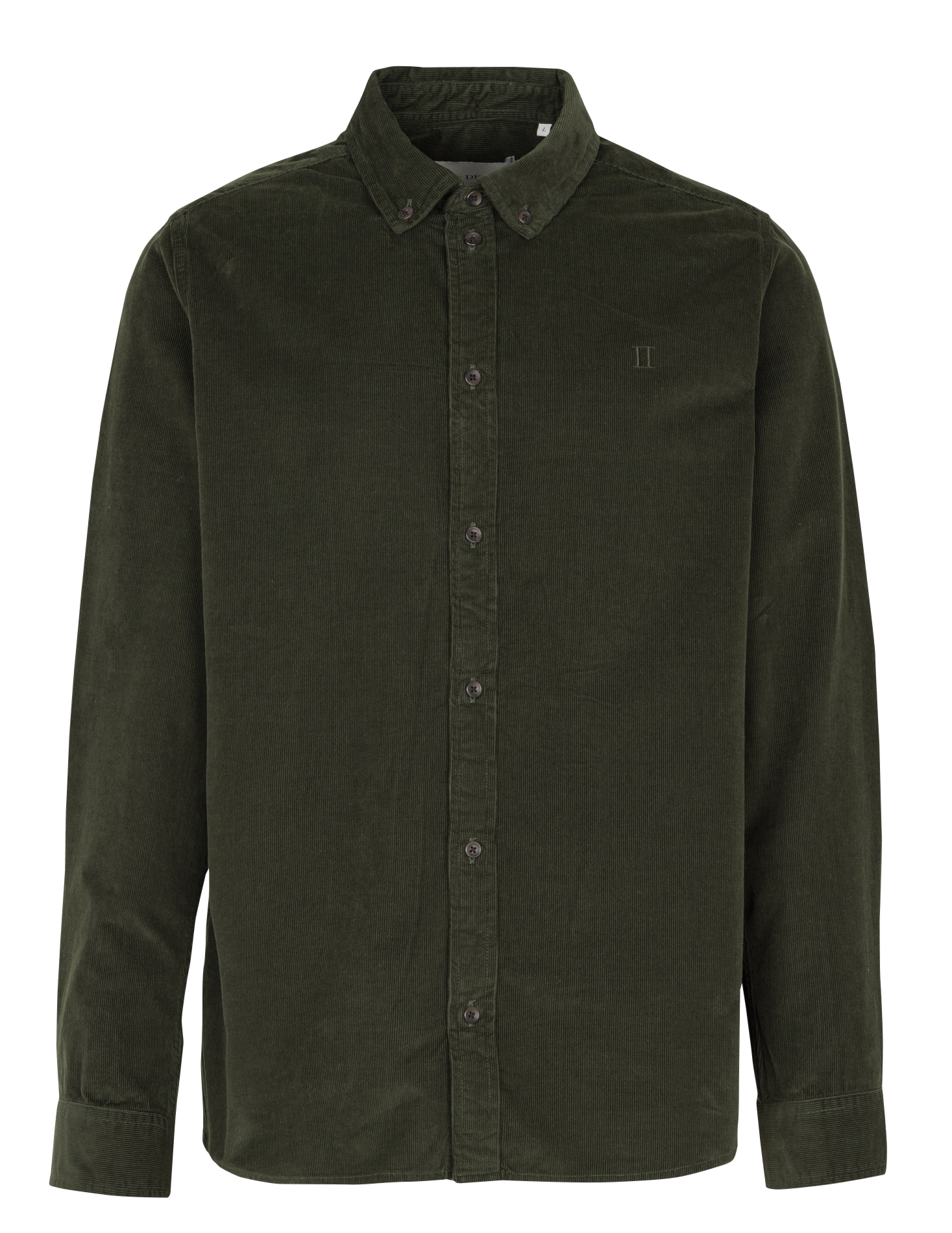 Rechte blouse van biokatoen LES DEUX Groen